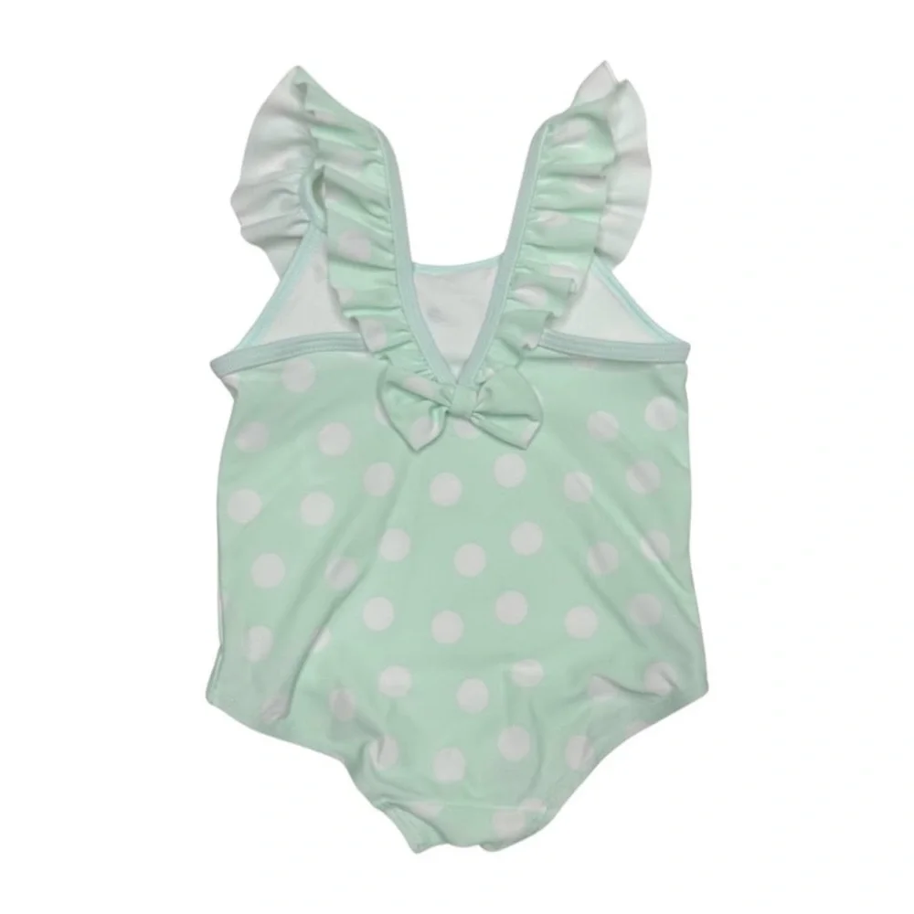 H&M‎ Polka Dot Ruffle Swimsuit